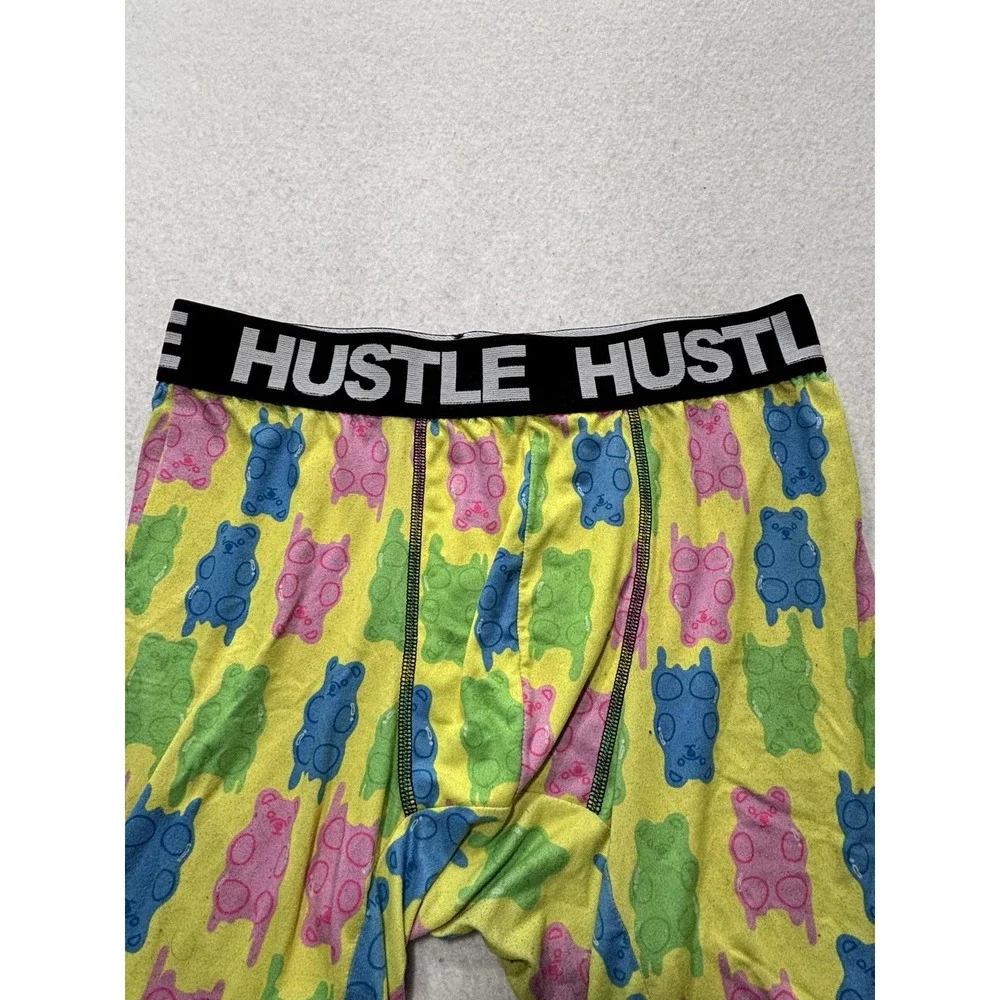 Rue21 Boxer Brief Underwear Mens Medium Multicolor Gummy Bear Print Hustle Band